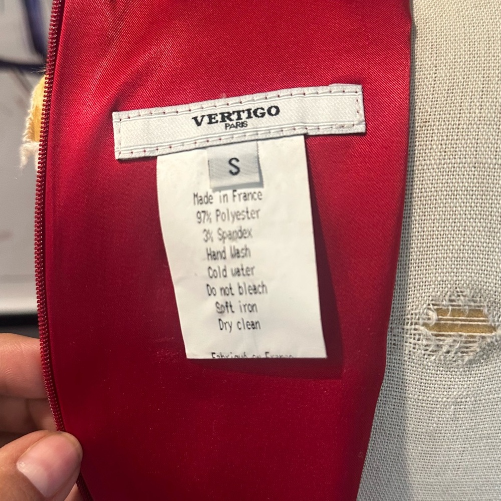 Vertigo Paris Red 2 piece Dress - Picture 7 of 7